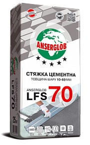Стяжка цементная (10-60 мм) Anserglob LFS-70