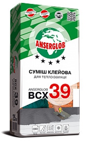 Клей для теплоизоляции Anserglob bcx 39