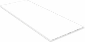 Панель пластиковая 6*0,25 (1,5 м.кв.) снежно-белый лак 